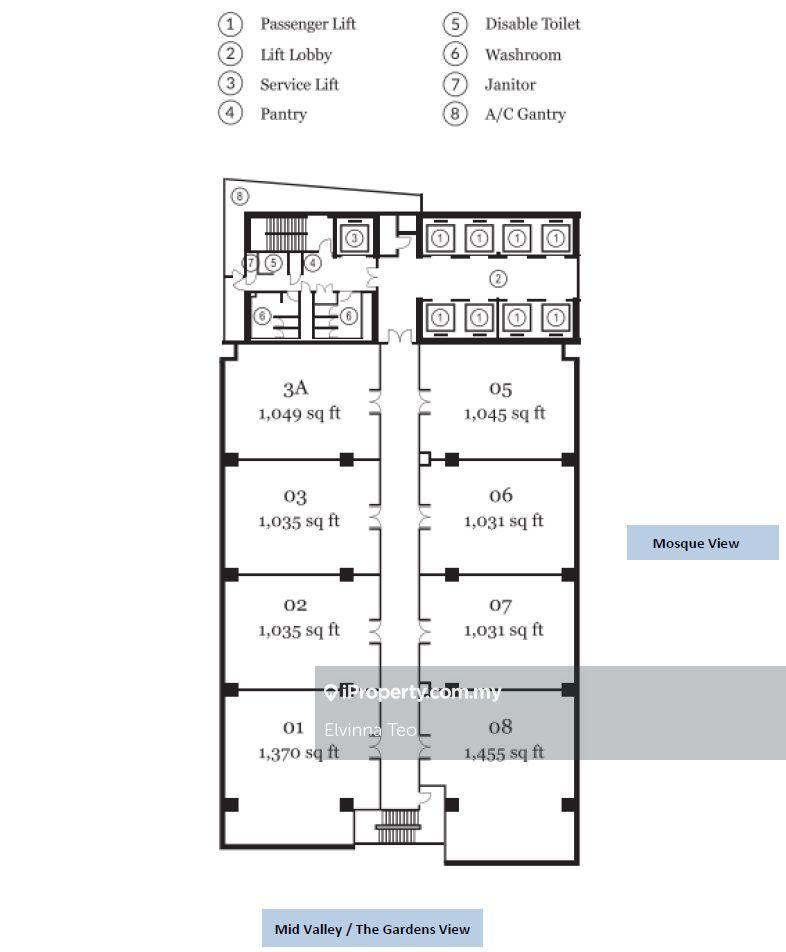 Office for Rent in Bangsar / Mid Valley City, KL Eco City by Elvinna Teo - iProperty.com.my