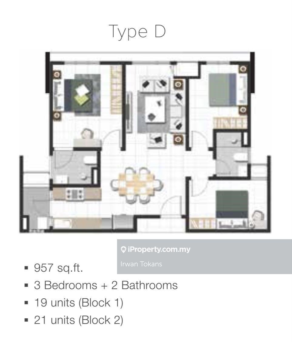 Kondominium untuk Dijual di Residensi Sakura oleh Irwan Tokans - iProperty.com.my