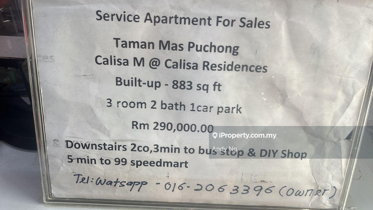 Condominium for Sale in Calisa M @ Calisa Residences by Andy Ng - iProperty.com.my