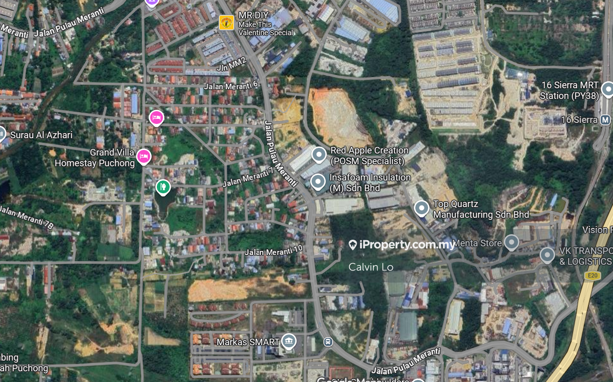 Industrial Land for Rent in Factory Industrial land at Pulau Meranti Puchong, Puchong by Calvin Lo - iProperty.com.my