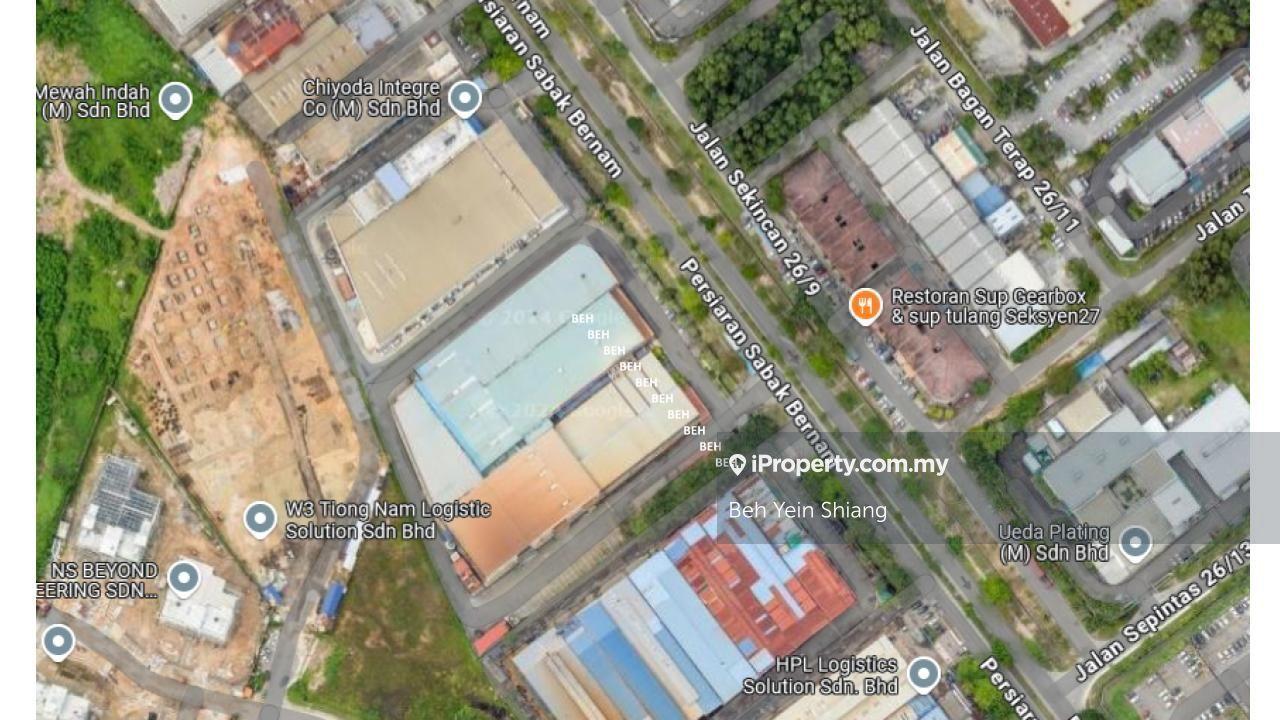 Kilang Terpisah untuk Dijual di Seksyen 26, Shah Alam oleh Beh Yein Shiang - iProperty.com.my