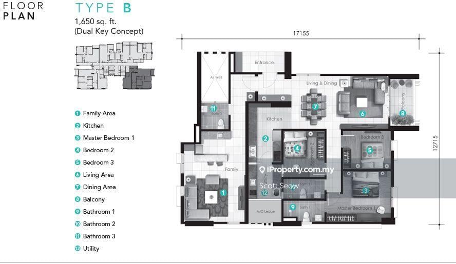 Condominium for Sale in Celesta Residency by Scott Seow - iProperty.com.my
