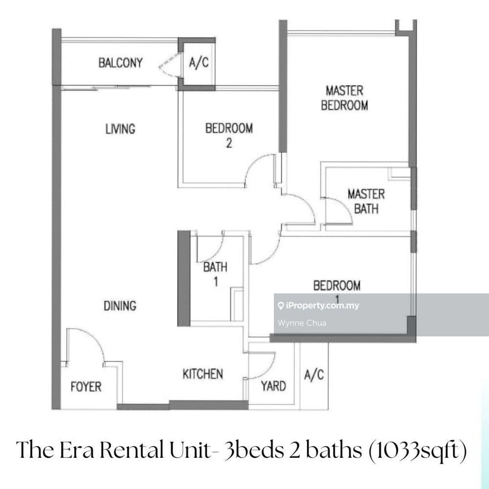 Residensi Servis untuk Disewa di The Era @ Duta North oleh Wynne Chua - iProperty.com.my