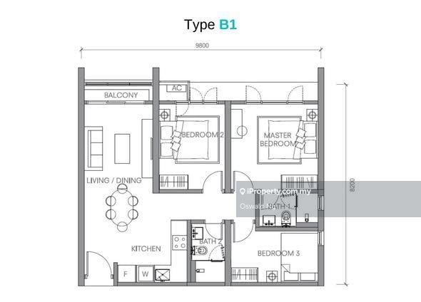 Residensi Servis untuk Dijual di Bloomsvale Menara Vista Petaling oleh Oswald Ng - iProperty.com.my