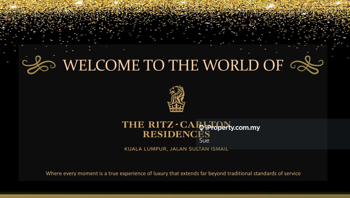Service Residence for Sale in The Ritz-Carlton Residences by Sue - iProperty.com.my