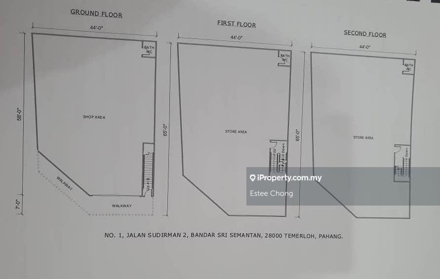 Kedai untuk Dijual di Temerloh, Temerloh oleh Estee Chong - iProperty.com.my