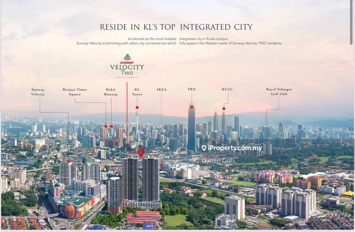 Service Residence for Sale in Sunway Velocity TWO by Darren Goh - iProperty.com.my