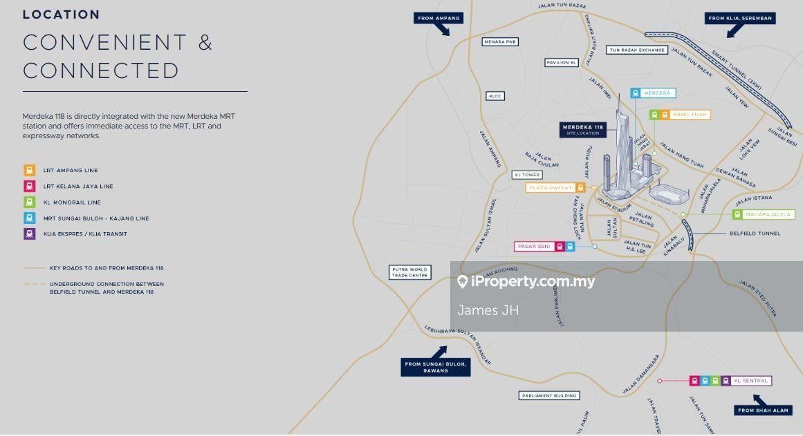 Office for Rent in Presint Merdeka 118, KL City Centre by James JH - iProperty.com.my