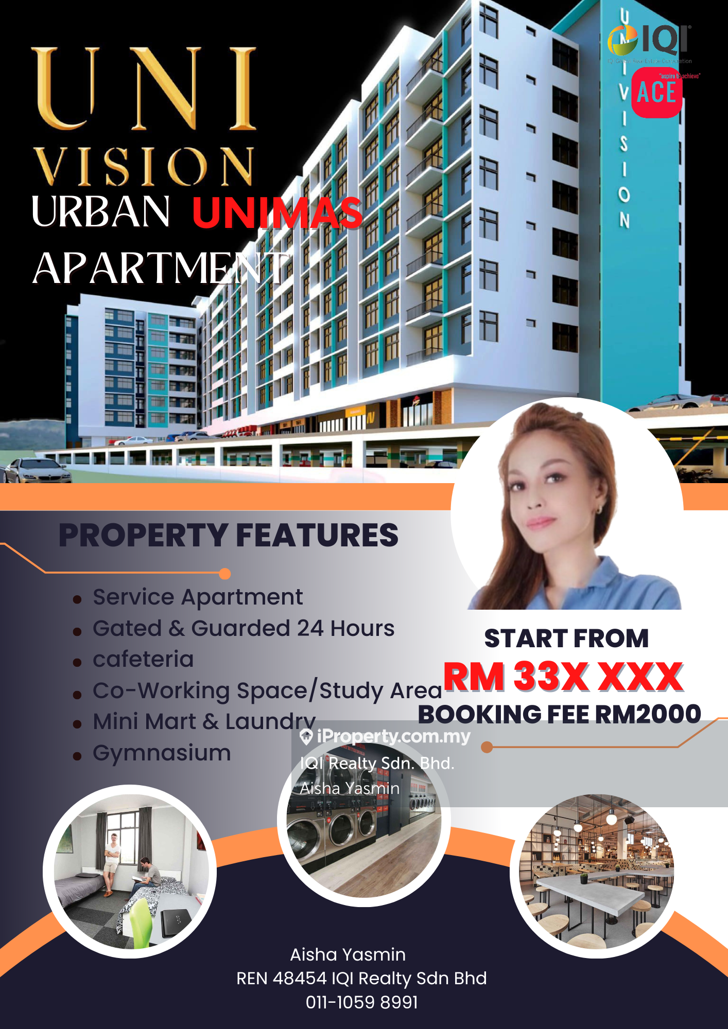 Apartment for Sale in UniVision @ Unimas by Aisha Yasmin - iProperty.com.my