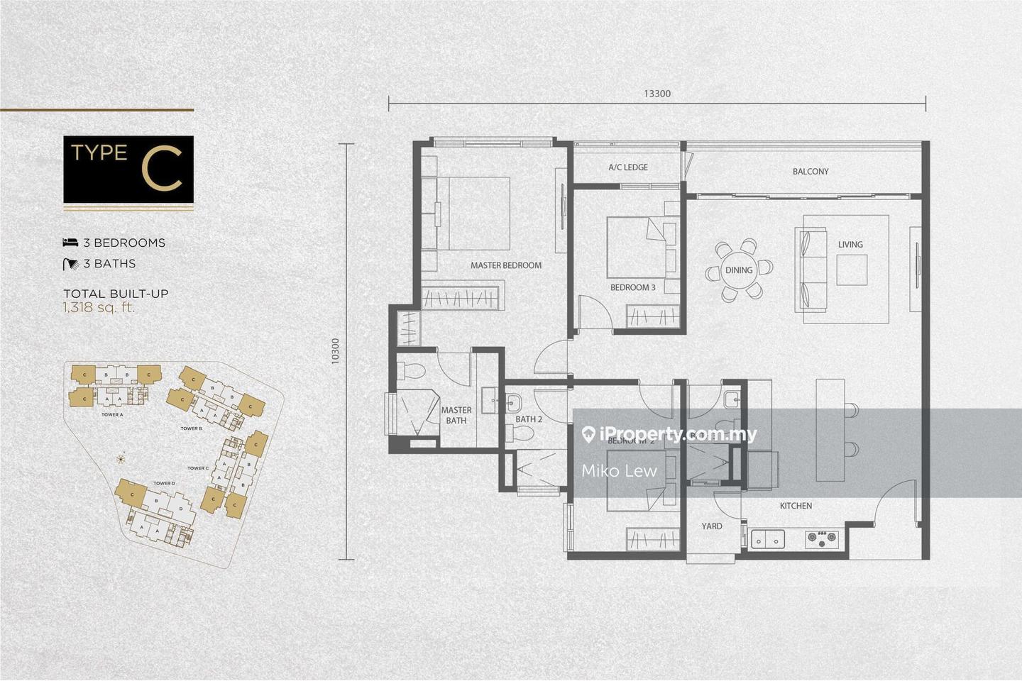 Residensi Servis untuk Dijual di The Tropika oleh Miko Lew - iProperty.com.my