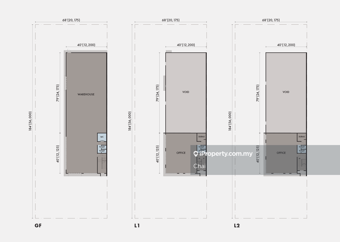 Semi-D Kilang untuk Disewa di Kota Puteri, Batu Arang oleh Chai - iProperty.com.my
