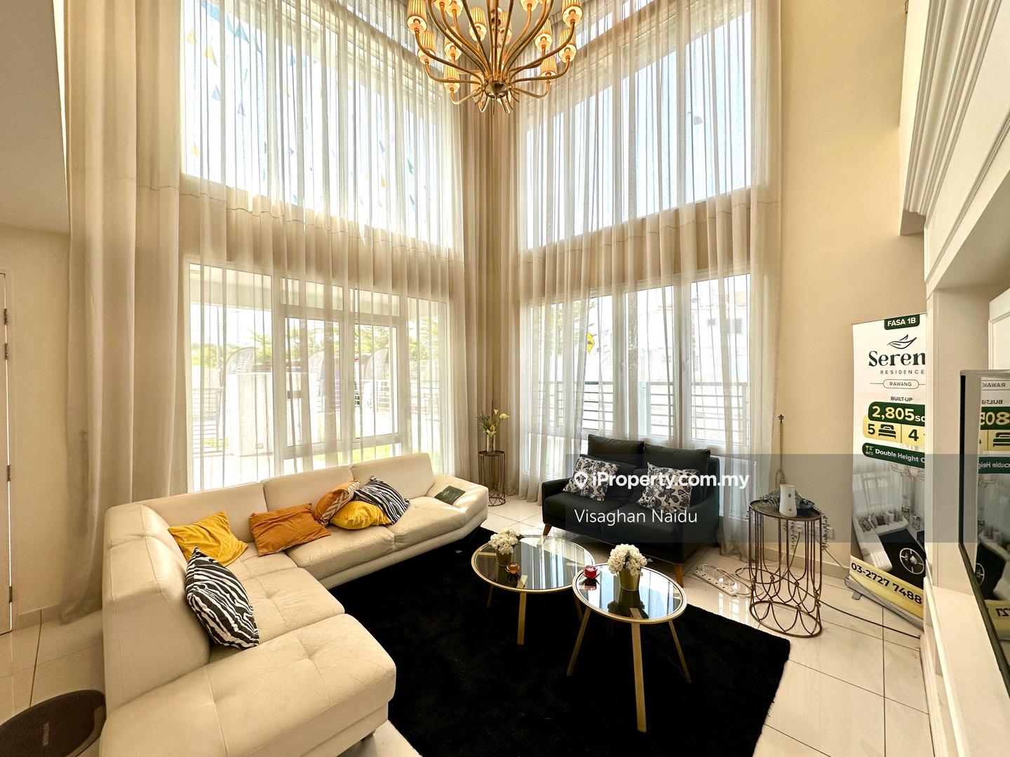 Rumah Berangkai 3 Tingkat untuk Dijual di Serene Residence, Rawang oleh Visaghan Naidu - iProperty.com.my