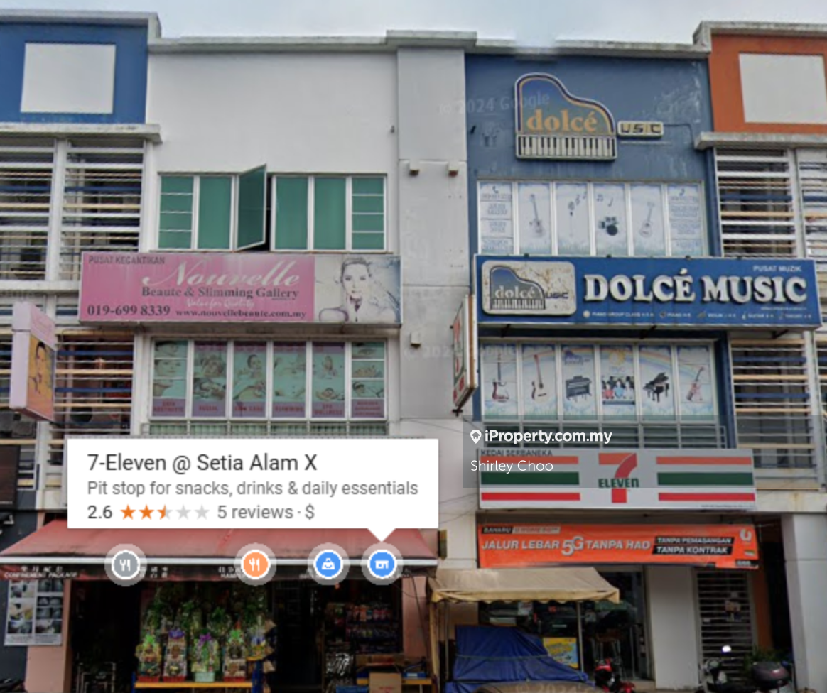 Shop for Sale in Setia Indah, Setia Alam by Shirley Choo - iProperty.com.my