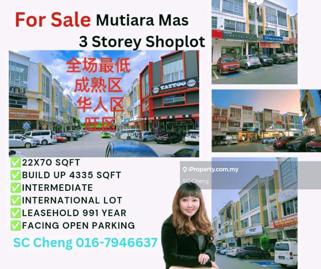 Shop for Sale in Mutiara Mas, Skudai by SC Cheng - iProperty.com.my