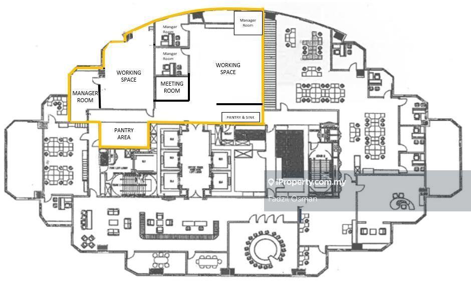 Pejabat untuk Disewa di Menara HLX, KL City Centre oleh Fadzil Osman - iProperty.com.my