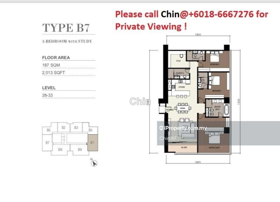 Residensi Servis untuk Dijual di Four Seasons Place oleh Chin KF - iProperty.com.my