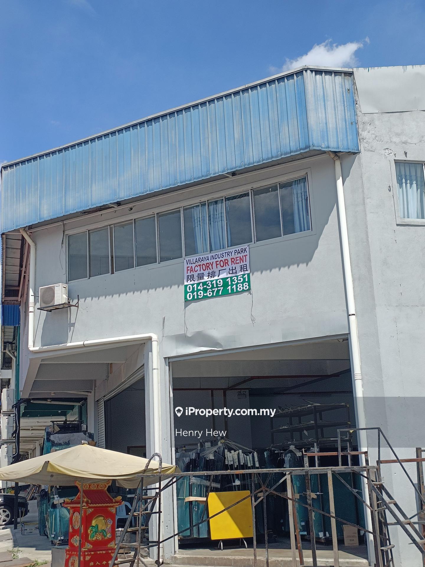 Kilang Teres untuk Dijual di Villaraya Industrial Park, Semenyih oleh Henry Hew - iProperty.com.my