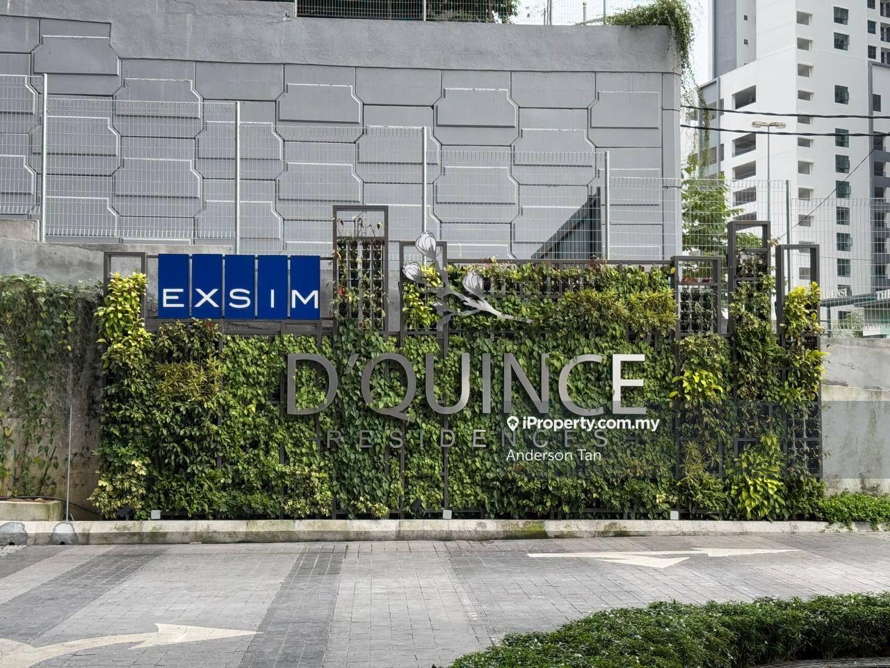 Residensi Servis untuk Disewa di D'Quince Residences oleh Anderson Tan - iProperty.com.my