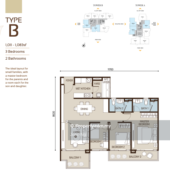 Residensi Servis untuk Dijual di Skyluxe On The Park Bukit Jalil oleh John Ng - iProperty.com.my