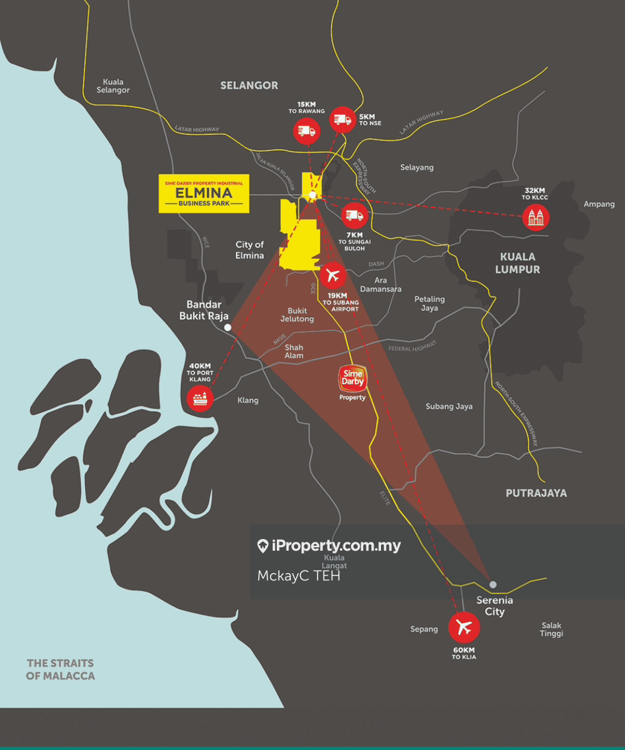 Semi-D Kilang untuk Disewa di Elmina business park, Sungai Buloh oleh MckayC TEH - iProperty.com.my