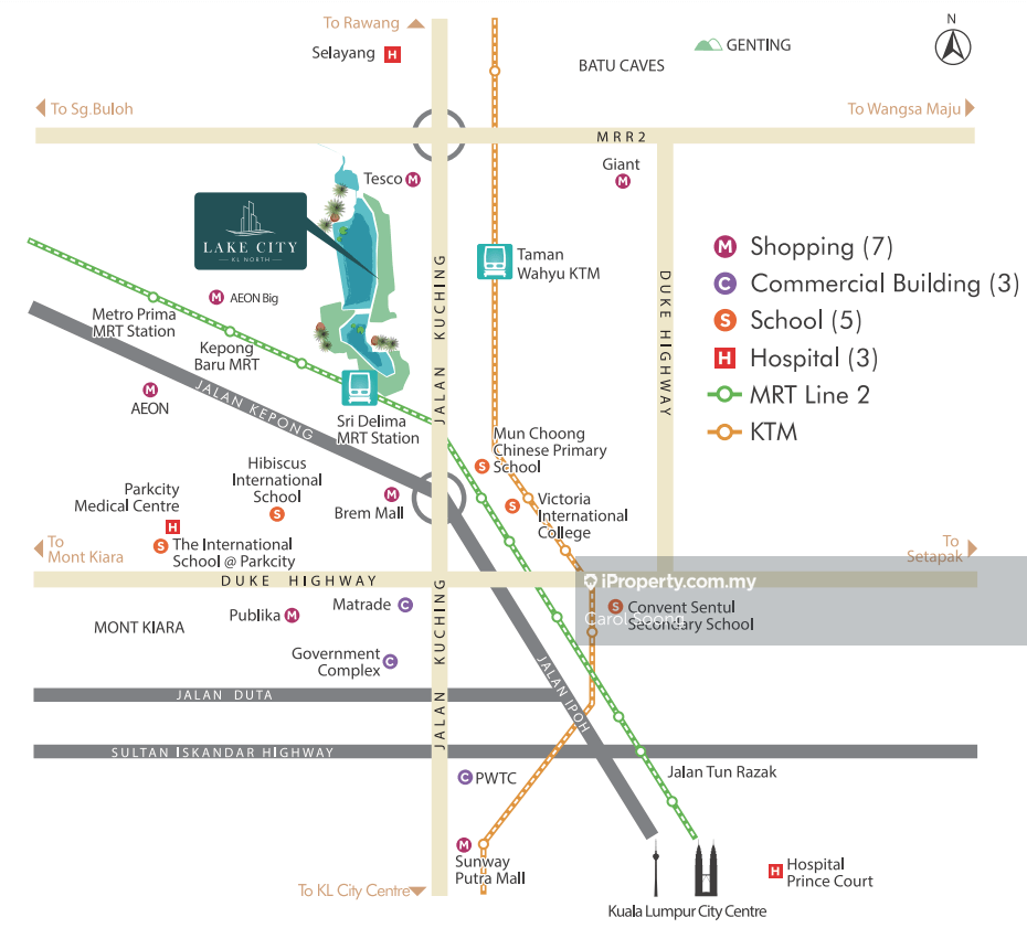 Residensi Servis untuk Dijual di Aradia Residence @ Lake City KL North oleh Carol Soong - iProperty.com.my