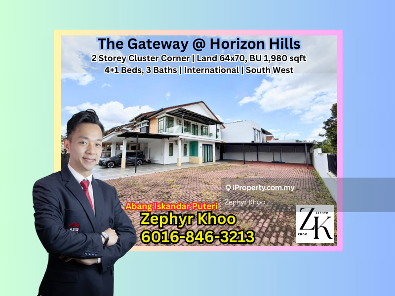 Rumah Kluster untuk Dijual di Horizon Hills, Iskandar Puteri (Nusajaya) oleh Zephyr Khoo - iProperty.com.my