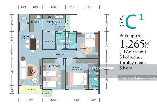 Service Residence for Sale in LakePark Residence @ KL North by Ethian Lim - iProperty.com.my