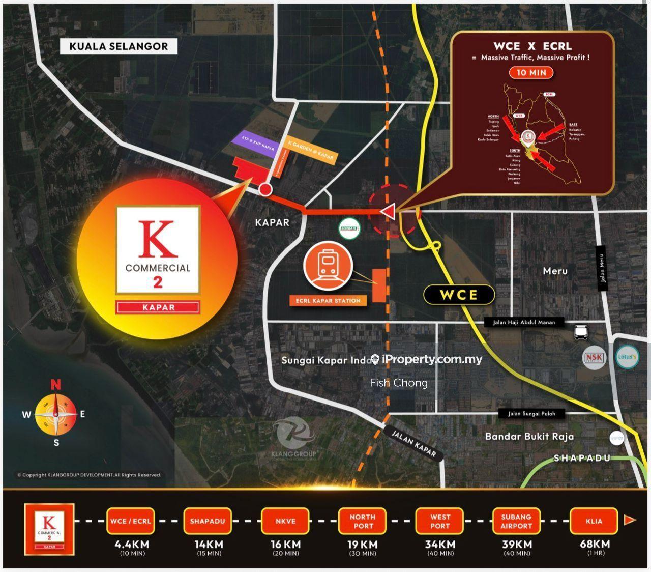 Shop for Sale in New Launch Shoplot 22'x77' Kapar, Meru, Klang, Kapar by Fish Chong - iProperty.com.my