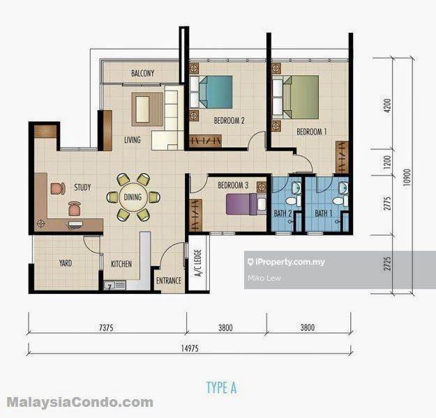 Kondominium untuk Disewa di The Z Residence oleh Miko Lew - iProperty.com.my
