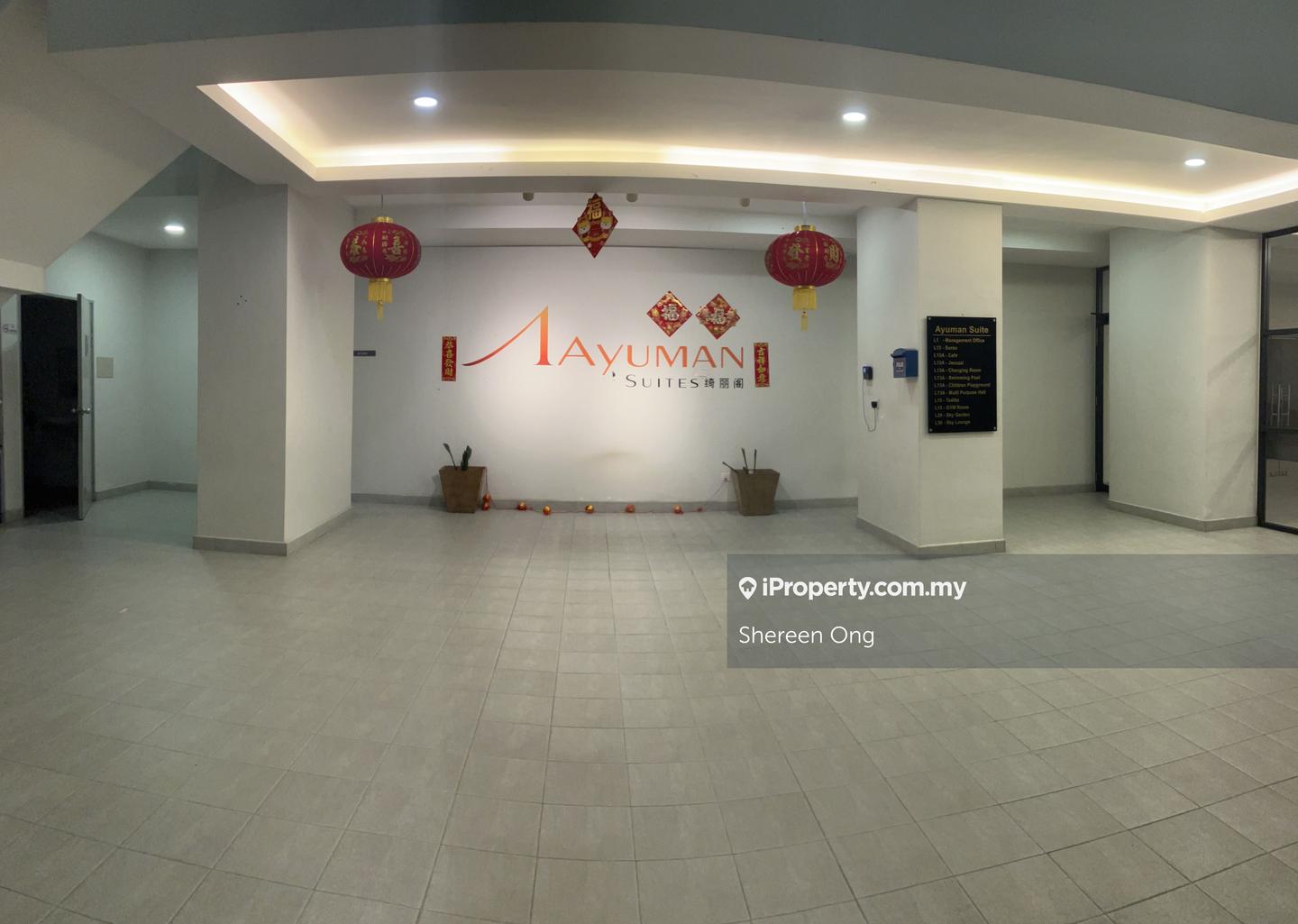 Residensi Servis untuk Dijual di Ayuman Suites oleh Shereen Ong - iProperty.com.my