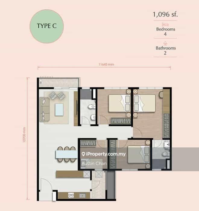 Service Residence for Rent in M Oscar by Austin Chan - iProperty.com.my