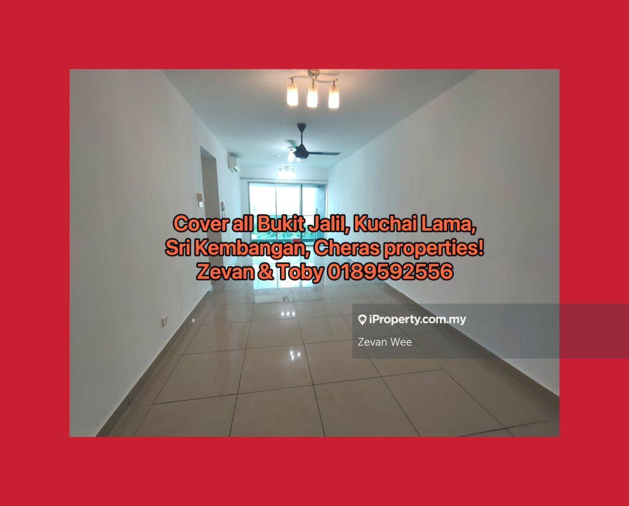 Kondominium untuk Dijual di Kiara Residence 2 (Residensi Kiara Jalil 2) oleh Zevan Wee - iProperty.com.my