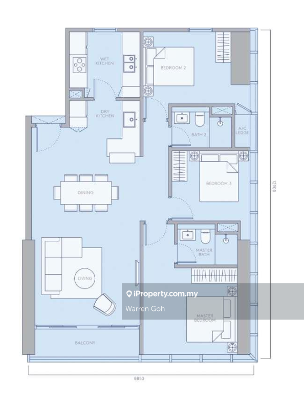 Residensi Servis untuk Disewa di TRX Residences oleh Warren Goh - iProperty.com.my