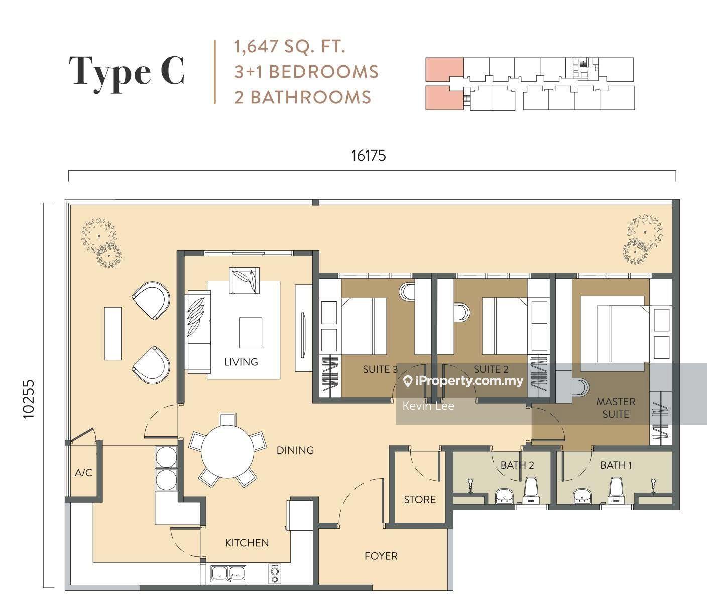 Residensi Servis untuk Dijual di Quaver Residence oleh Kevin Lee - iProperty.com.my