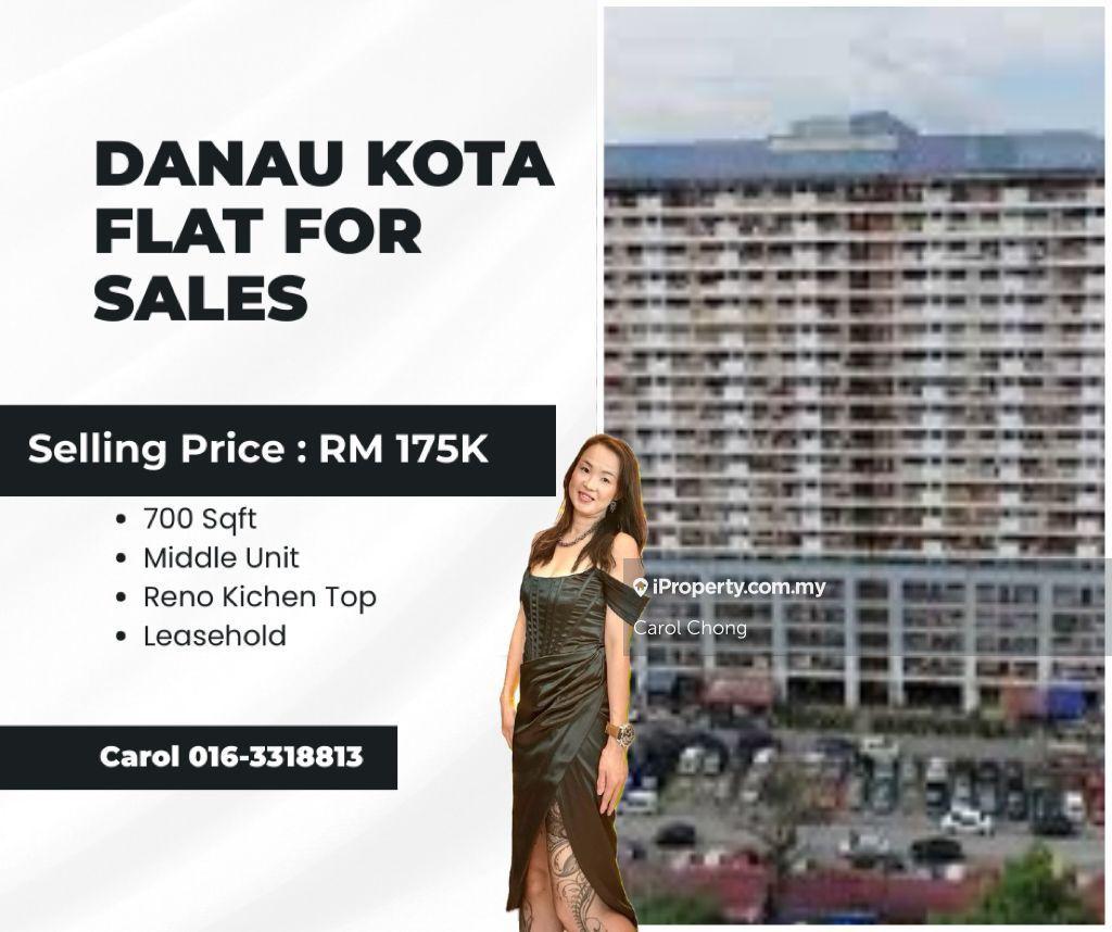 Rumah Pangsa untuk Dijual di Flat Danau Kota oleh Carol Chong - iProperty.com.my