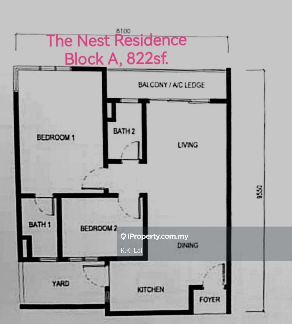 Residensi Servis untuk Dijual di The Nest @ Jln Klang Lama oleh K.K. Lai - iProperty.com.my