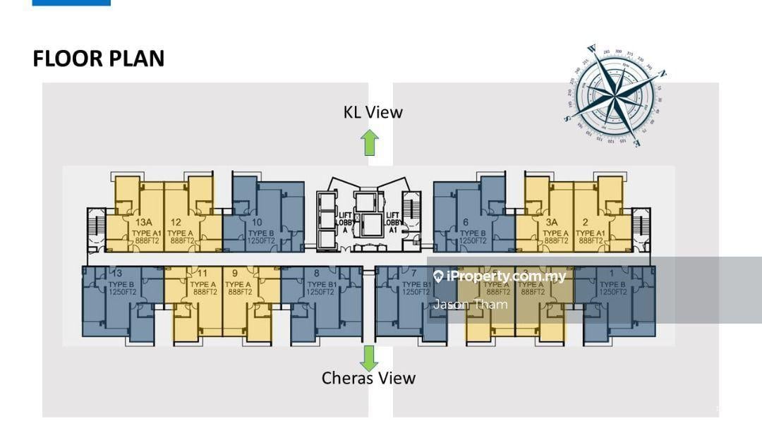 Residensi Servis untuk Dijual di One Residence oleh Jason Tham - iProperty.com.my