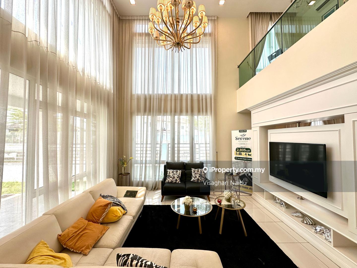 Rumah Berangkai 3 Tingkat untuk Dijual di Serene Residence, Rawang oleh Visaghan Naidu - iProperty.com.my