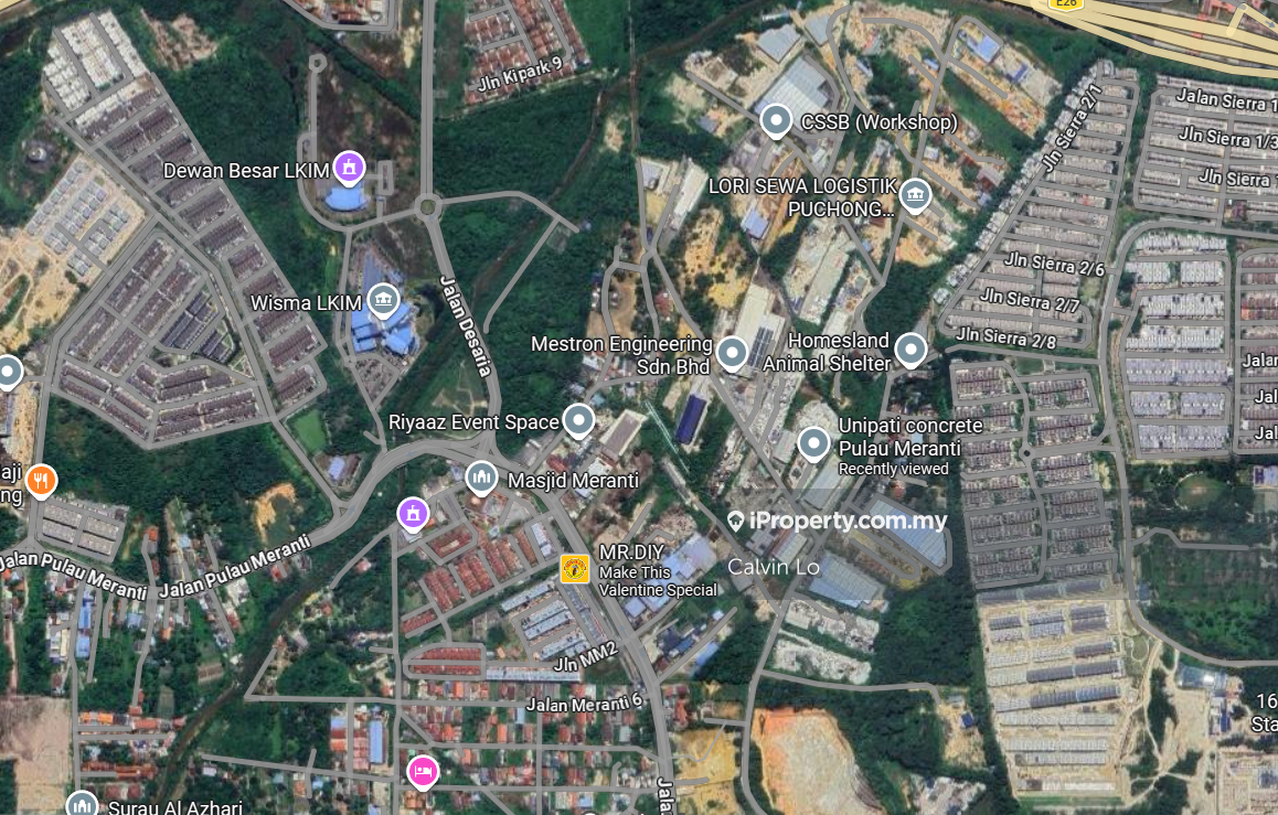 Industrial Land for Rent in Factory Industrial land at Pulau Meranti Puchong, Puchong by Calvin Lo - iProperty.com.my