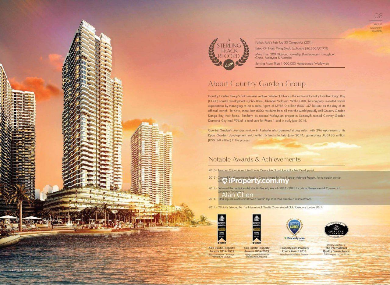 Condominium for Sale in Kings Bay @ Country Garden Danga Bay by Alan Chen - iProperty.com.my