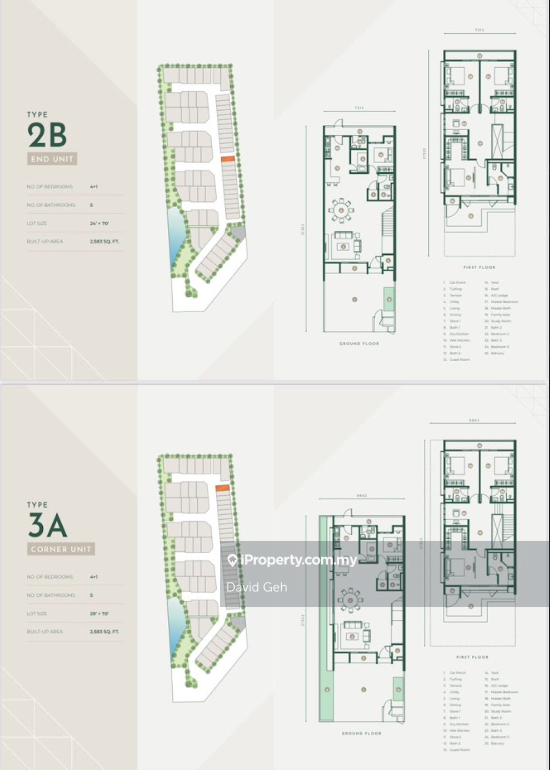 Rumah Teres untuk Dijual di Suria Residence, Cheras oleh David Geh - iProperty.com.my
