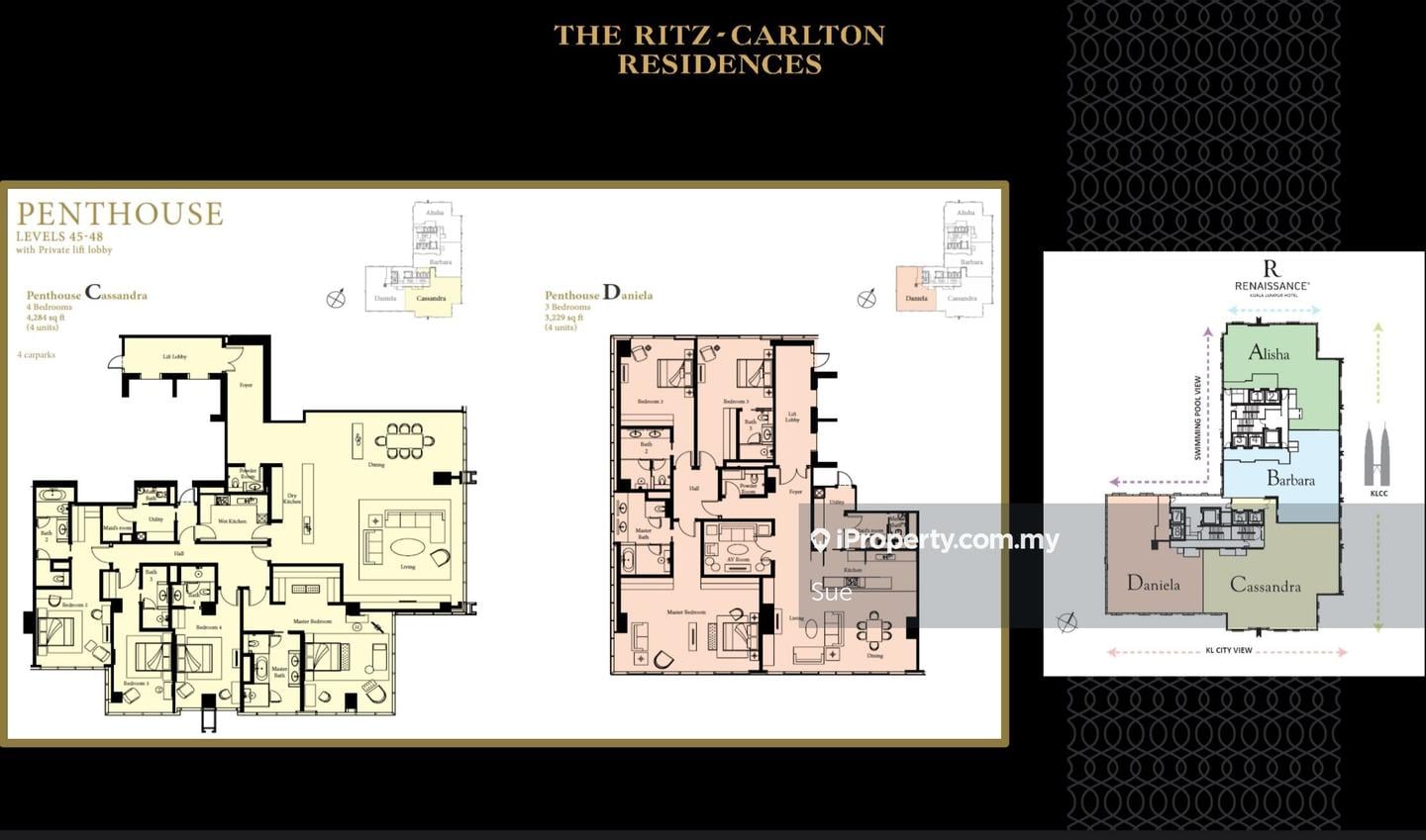 Service Residence for Sale in The Ritz-Carlton Residences by Sue - iProperty.com.my