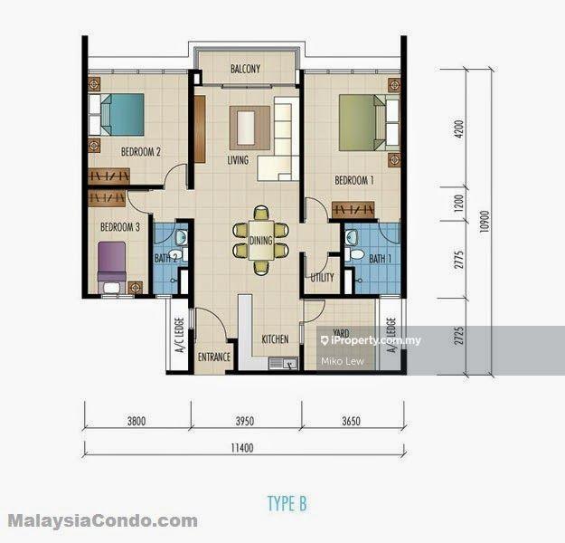 Kondominium untuk Disewa di The Z Residence oleh Miko Lew - iProperty.com.my