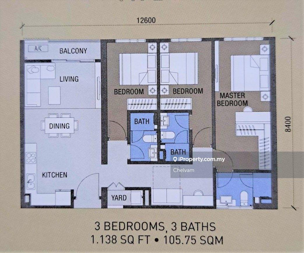 Service Residence for Rent in The Sentral Suites by Chelvam - iProperty.com.my