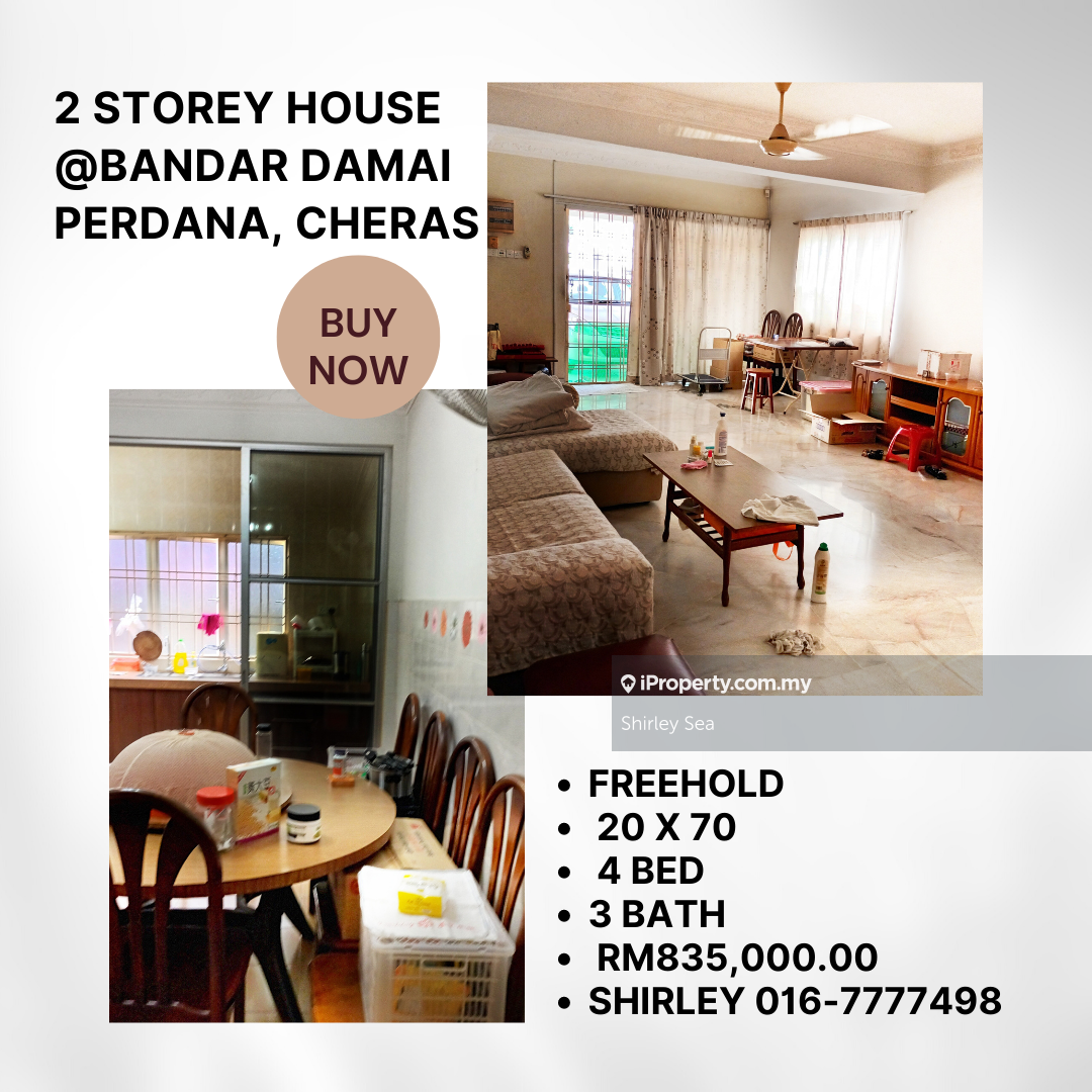 2-storey Terraced House for Sale in Bandar Damai Perdana, Cheras by Shirley Sea - iProperty.com.my