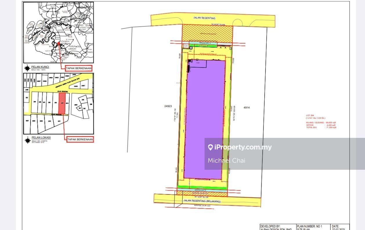 Kilang Terpisah untuk Dijual di rfc50, Telok Panglima Garang oleh Michael Chai - iProperty.com.my