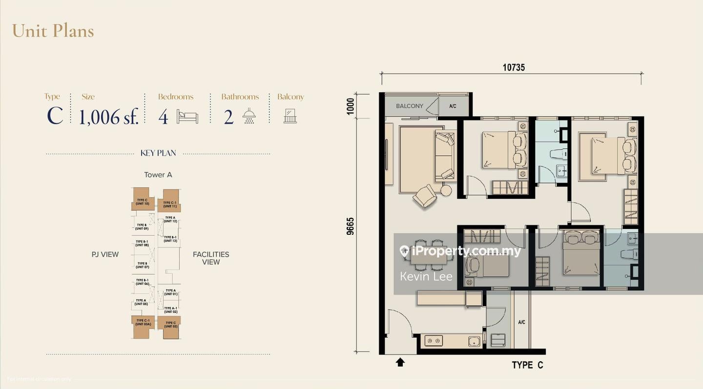 Residensi Servis untuk Dijual di M Aspira oleh Kevin Lee - iProperty.com.my