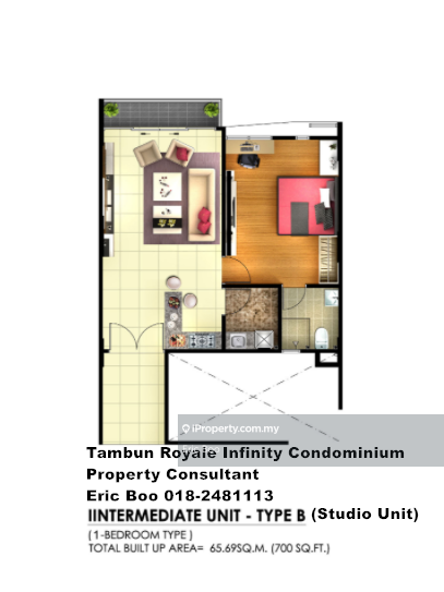 Kondominium untuk Disewa di Royale Infinity oleh Eric Boo - iProperty.com.my