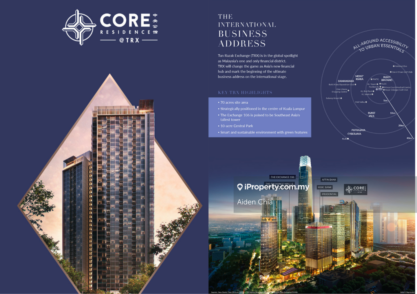 Service Residence for Sale in Core Residence @ TRX by Aiden Chia