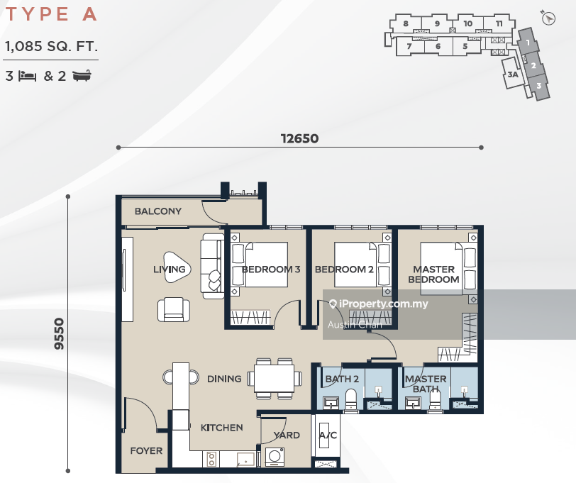 Kondominium untuk Dijual di SkyVogue oleh Austin Chan - iProperty.com.my